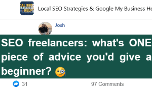 advice for seo beginners to get first client