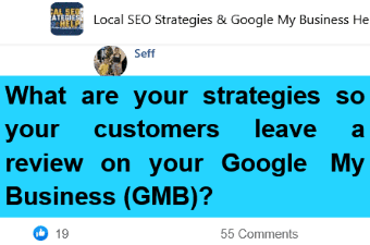 strategies so our customers leave a review on our google my business gmb