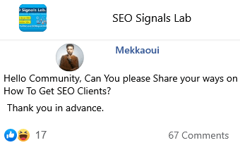 share your ways on how to get seo clients