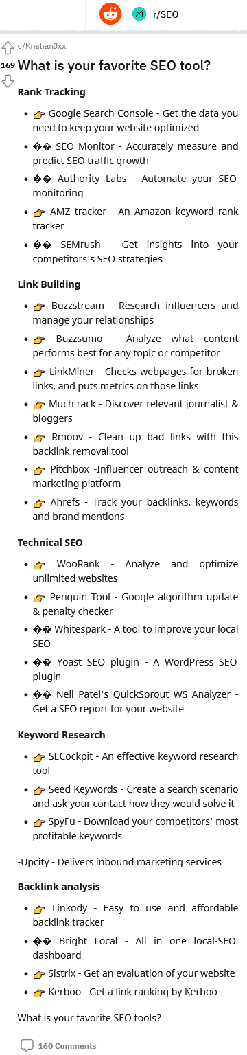 24 fav tools for rank tracking link building technical seo keyword research backlink analysis