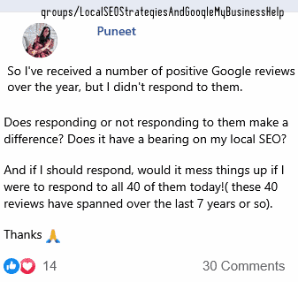 business owner responding vs not responding effects to positive google reviews or feedback