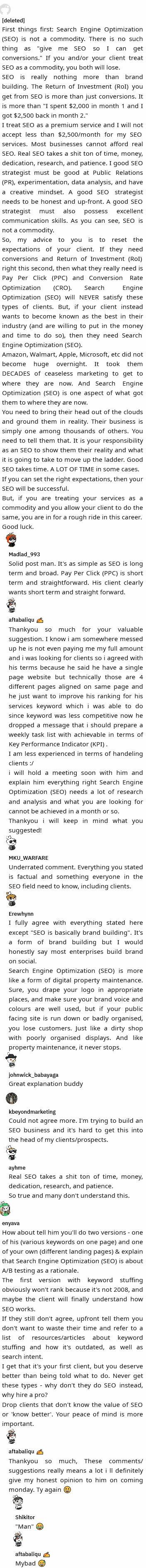 a client wants to rank the only one page for many different keywords without adding supporting pages or internal linking
