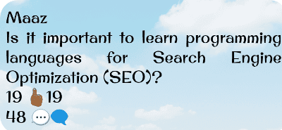 Is it Important to Learn Programming Languages for Search Engine Optimization (SEO)?