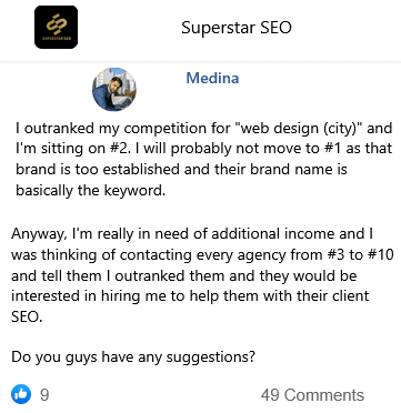 Someone wanted to Sell SEO to its Competitors who Derank on the SERP. How dare do you propose that to your competitors?