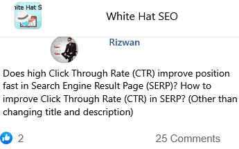 Ammon: Click Through Rate (CTR) in SERPs has Zero Effect on the Scoring of the Site