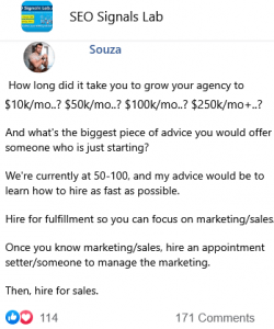 How Long Did It Take You to Grow Your Agency Until Thousands Of $ A Month?