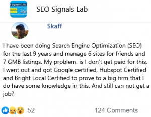 Someone Helping Friends For 9 Years For SEO Never Got Paid