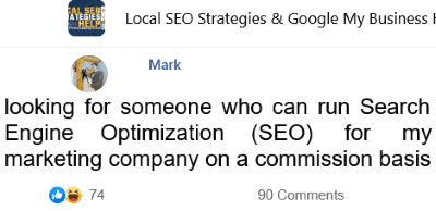 Looking For Someone Who Can Run SEO for My Marketing Company on a Commission Basis