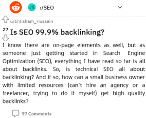 SEO 100% Is Not Backlinking, but Backlink Plays Crucial Role in SEO