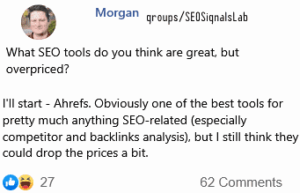 The Great SEO Tools Although They Are Overpriced